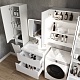 Style Line Мебель для ванной Марелла 70 Люкс Plus антискрейтч подвесная белая матовая – картинка-18
